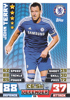 John Terry Chelsea 2014/15 Topps Match Attax #59
